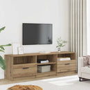 tv-bord 150x33,5x45 cm konstrueret træ kunsteg