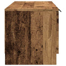 tv-bord 102x35x36,5 cm konstrueret træ gammelt trælook