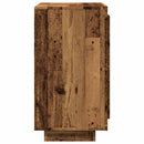skænk 80x40x75 cm konstrueret træ gammelt trælook