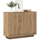 skænk 92x35x75 cm konstrueret træ artisan eg