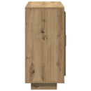 skænk 92x35x75 cm konstrueret træ artisan eg