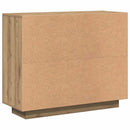 skænk 92x35x75 cm konstrueret træ artisan eg