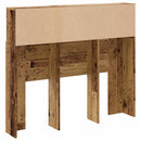 sengegavl med opbevaring 120x19x103,5 cm konstrueret træ