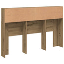 sengegavl 160x19x103,5 cm konstrueret træ kunsteg