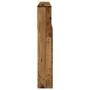 sengegavl m. opbevaring 180x19x103,5 cm konstrueret træ antikt