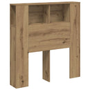 sengegavl 100x18,5x102,5 cm konstrueret træ kunsteg