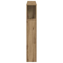 sengegavl 100x18,5x102,5 cm konstrueret træ kunsteg