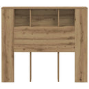 sengegavl 120x19x104,5 cm konstrueret træ kunsteg