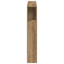 sengegavl 120x19x104,5 cm konstrueret træ kunsteg