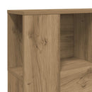 sengegavl 120x19x104,5 cm konstrueret træ kunsteg