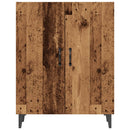 skab 70x34x90 cm konstrueret træ antikt træ