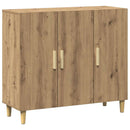 skab 90x34x80 cm konstrueret træ kunsteg