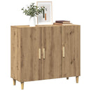 skab 90x34x80 cm konstrueret træ kunsteg