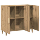skab 90x34x80 cm konstrueret træ kunsteg