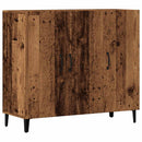 skab 90x34x80 cm konstrueret træ gammelt træ-look