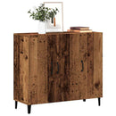 skab 90x34x80 cm konstrueret træ gammelt træ-look