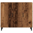 skab 90x34x80 cm konstrueret træ gammelt træ-look