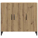 skab 90x34x80 cm konstrueret træ kunsteg