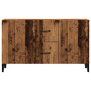 skænk 100x36x60 cm konstrueret træ gammelt træ-look