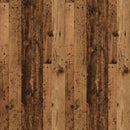 skænk 100x36x60 cm konstrueret træ gammelt træ-look
