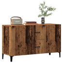 skænk 100x36x60 cm konstrueret træ gammelt træ-look