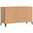 skænk 100x36x60 cm konstrueret træ kunsteg