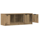 tv-bord 102x35x36,5 cm konstrueret træ kunsteg