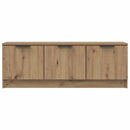 tv-bord 102x35x36,5 cm konstrueret træ kunsteg