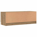 tv-bord 102x35x36,5 cm konstrueret træ kunsteg