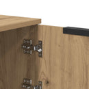 tv-bord 102x35x36,5 cm konstrueret træ kunsteg