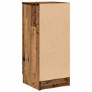skænk 30x30x70 cm konstrueret træ antikt træ