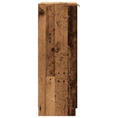 skoreol 59x35x100,5 cm konstrueret træ gammelt træ-look