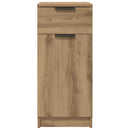 skrivebord 33x50x75 cm konstrueret træ kunsteg