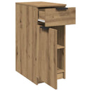 skrivebord 33x50x75 cm konstrueret træ kunsteg