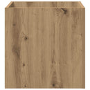 plantekasse 40x40x40 cm konstrueret træ kunsteg
