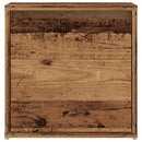 opbevaringsskab 40,5x40x40 cm konstrueret træ gammelt træ-look