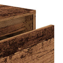 opbevaringsskab 40,5x40x40 cm konstrueret træ gammelt træ-look
