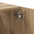 vægskab 60x31x60 cm konstrueret træ kunsteg