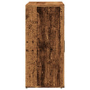 skænk 80x33x70 cm konstrueret træ gammelt træ-look