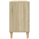 badeværelsesskab 80x33x60 cm konstrueret træ sonoma-eg