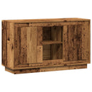 skænk 102x35x60 cm konstrueret træ antikt trælook