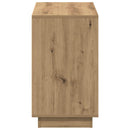 skænk 102x35x60 cm konstrueret træ kunsteg
