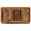skænk 102x35x55 cm konstrueret træ antikt trælook