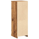 skab 36x35,5x103,5 cm konstrueret træ gammelt træ-look