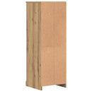 skænk 36x35,5x103,5 cm konstrueret træ egetræsfarve
