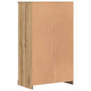 skænk 60x35,5x103,5 cm konstrueret træ egetræsfarve