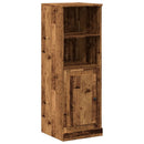 skab 36x35,5x103,5 cm konstrueret træ gammelt træ-look