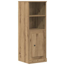 skænk 36x35,5x103,5 cm konstrueret træ egetræsfarve