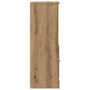 skænk 36x35,5x103,5 cm konstrueret træ egetræsfarve
