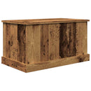 opbevaringskasse 70x40x38 cm konstrueret træ antikt træ